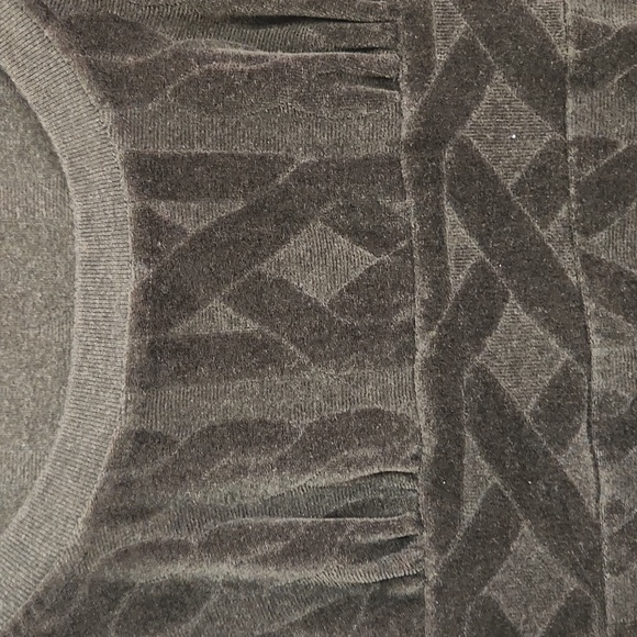 Juicy Couture Dark Brown Empire Waist Velour Dress, Size S, Excellent Condition - Picture 4 of 15